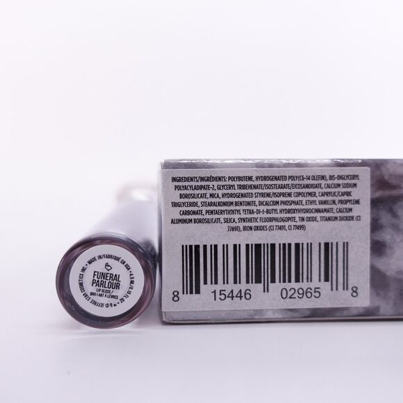 Jeffree Star Cosmetics The Lip Gloss Funeral Parlor Grey Tint Glitter New - Picture 4 of 8